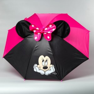 Зонт  детский с ушами Минни Маус 70 см Disney