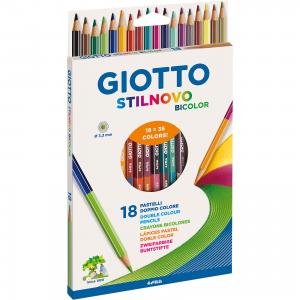 Двусторонние цветные карандаши Giotto, 18 шт, 36 цветов LYRA