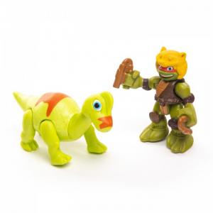 Фигурка Дино Майк с Брахиозавром Playmates TMNT