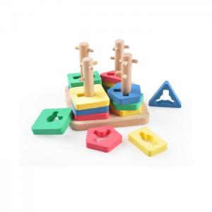 Деревянная игрушка  Логическай квадрат малый Мир деревянных игрушек