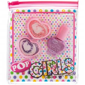 Набор детской косметики Pop Girls для губ и ногтей Markwins