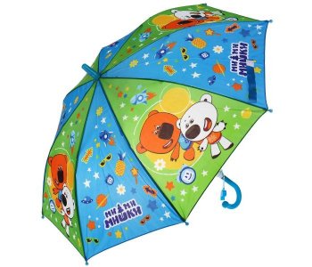 Зонт  детский Мимимишки со свистком 45 см Играем вместе
