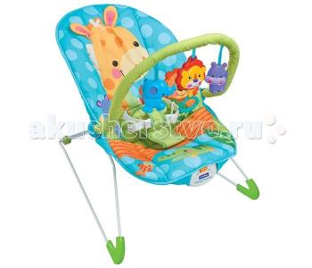 Кресло-качалка с игрушками и вибрацией Animal Paradise 8611 FitchBaby
