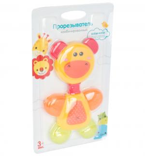 Развивающая игрушка Ням-Ням Желтый жираф от 1 года Happy Snail