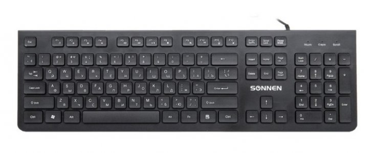 Клавиатура проводная KB-8280 Sonnen