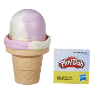 Набор для лепки из пластилина  Мороженое фиолетово-белое Play-Doh