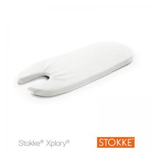 Простынь на резинке для люльки  Xplory, 2 шт. в упаковке, цвет: белый Stokke