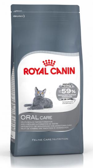 Сухой корм  Oral Care для взрослых кошек гигиены полости рта, 400г Royal Canin