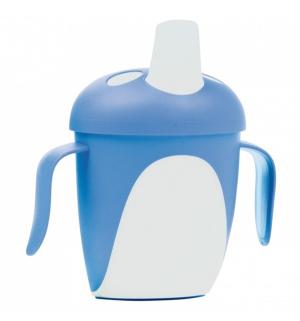 Чашка-непроливайка  Penguins, цвет: синий Canpol