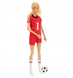 Кукла  Футболистка в красном 26 см Defa