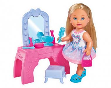 Игровой набор Кукла Еви с туалетным столиком 12 см Simba