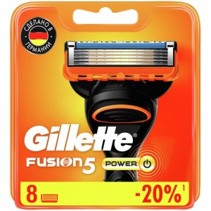 Сменные кассеты с точным триммером Fusion 5 Power 8 шт. Gillette