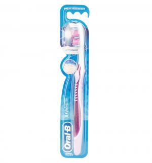 Зубная щетка  3D White средняя жесткость Oral-B