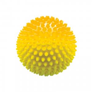 Мяч ёжик желтый, 6,5 см, МалышОК