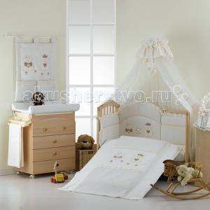 Комплект в кроватку  Real Bears (5 предметов) Roman Baby