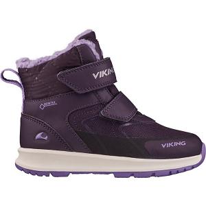 Утепленные Ботинки VIKING. Цвет: фиолетовый