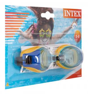 Очки для плавания  Юниор Желто-синие Intex
