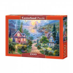 Puzzle Прибрежный городок (1500 элементов) Castorland