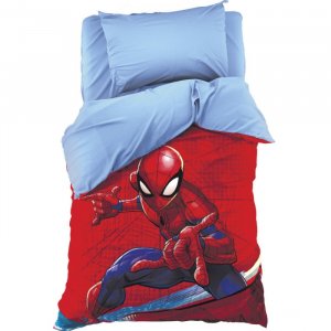 Постельное белье  1.5 спальное Человек-паук (3 предмета) Marvel