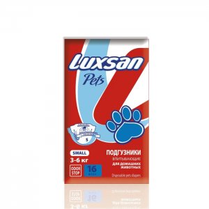 Pets Подгузники Premium для животных Small (3-6 кг) №16 Luxsan