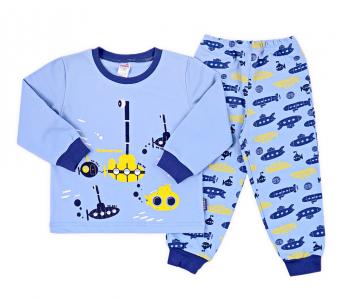 Пижама джемпер/брюки , цвет: голубой Crockid