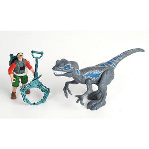 Игровой набор  Мегалозавр и охотник Chap Mei. Цвет: orange/gelb