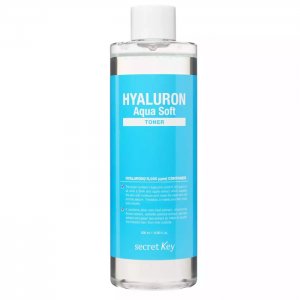 Тонер для лица с гиалуроновой кислотой Hyaluron Aqua Soft Toner 500 мл Secret Key