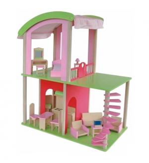 Кукольный домик Флоренция с мебелью и куклами Craft