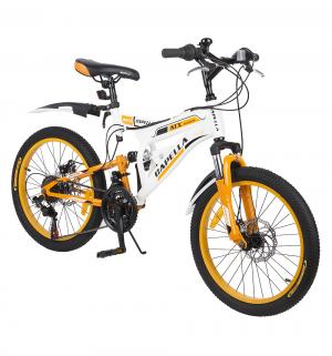 Двухколесный велосипед  G20S650, цвет: белый/оранжевый Capella