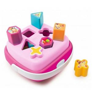 Развивающая игрушка  Сортер-корзинка, розовая Smoby