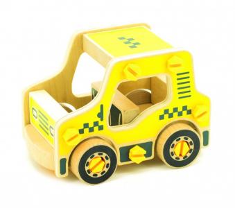 Конструктор  Машина Такси Мир деревянных игрушек