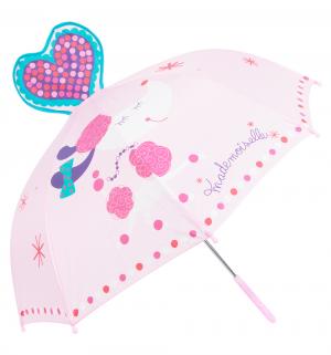 Зонт , цвет: розовый Twins