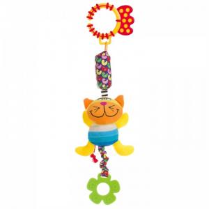 Подвесная игрушка  Кот с колокольчиком Bondibon