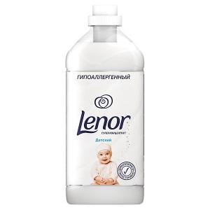 Кондиционер для белья  Концентрат чувствительной кожи Детский 2 л Lenor. Цвет: weiß/beige