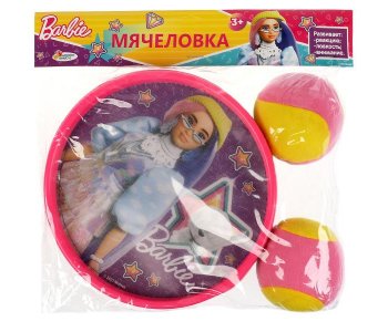Мячеловка с липучкой Барби Играем вместе