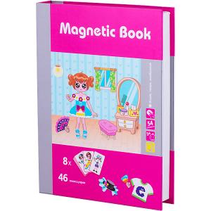 Развивающая игра Magnetic Book Модница