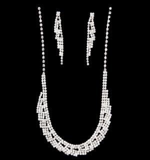 Комплект  Ожерелье + Серьги Женские штучки