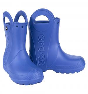 Резиновые сапоги  Handle It Rain Boot Kids, цвет: синий Crocs