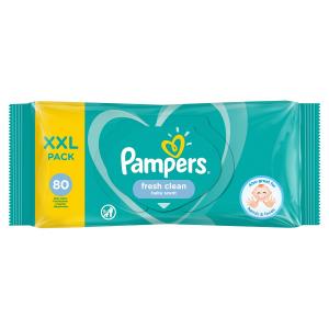 Влажные салфетки  Fresh Clean Value, 80 шт Pampers