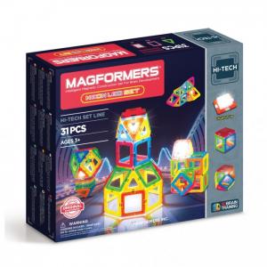 Конструктор  Магнитный Neon Led set Magformers