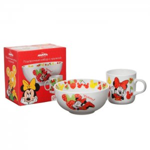 Набор детской посуды Минни (2 предмета) Disney