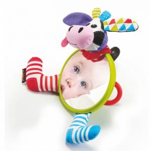 Подвесная игрушка  Игрушка-зеркальце Коровка Yookidoo
