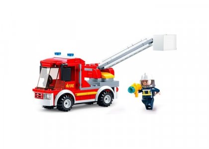 Конструктор  Пожарная машина (136 деталей) M38-B0632 Sluban