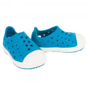 Туфли пляжные  Bump It Shoe K Ultramarine/Oyster, цвет: синий Crocs