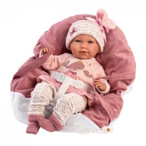 Кукла младенец Мими с переноской со звуком 42 см L 74014 Llorens