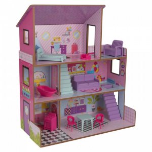 Кукольный домик Лолли с мебелью (10 предметов) KidKraft