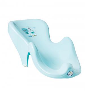 Горка для ванны  Пёс и кот, цвет: голубой Tega