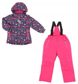 Комплект куртка/полукомбинезон , цвет: фиолетовый Kalborn
