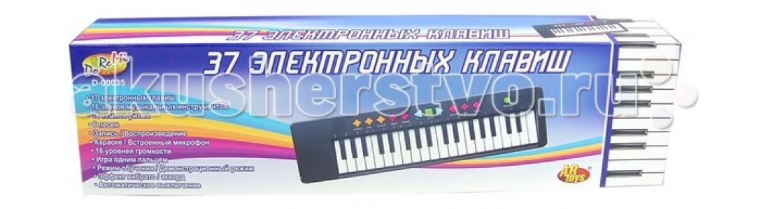 Музыкальный инструмент  Синтезатор 37 клавиш 54 см DoReMi