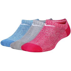 Укороченные носки Nike, 3 пары NIKE. Цвет: разноцветный